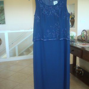 R & M Richards Long Evening dress with jacket